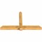 Ekena Millwork Eugene Rough Sawn Timber Gable Bracket, Western Red Cedar, 84"W x 49"H x 6"D x 6"F, 14/12 Pitch GBW084X49X0606EUG00RWR - alternate 4